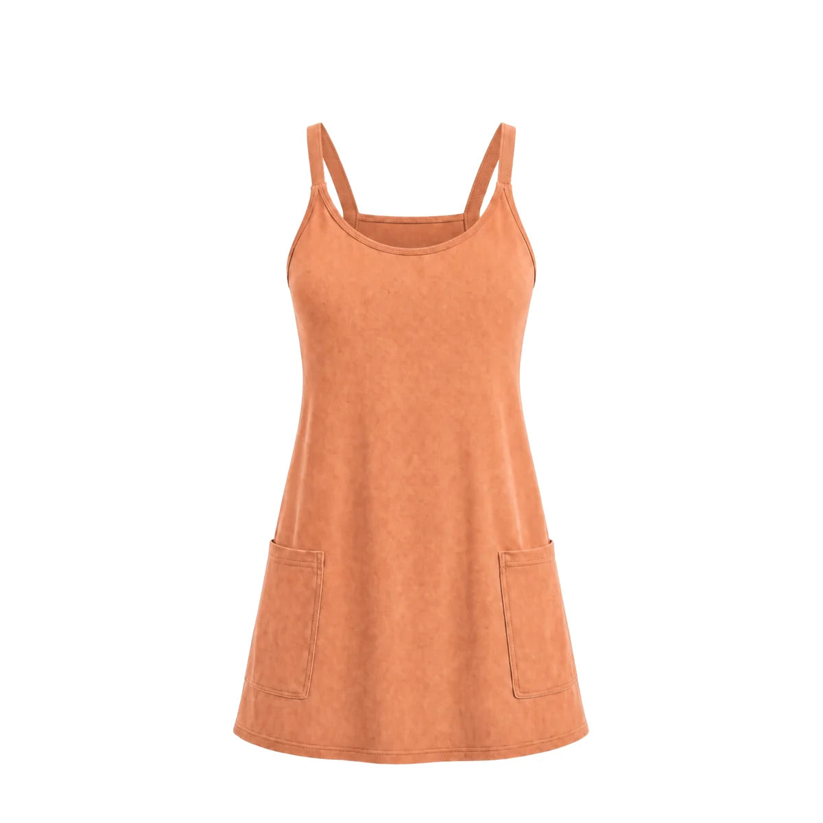 Built-In Bra & Shorts Mini Dress