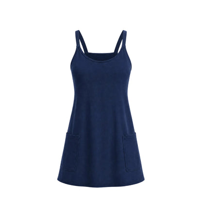 Aviora's Built-In Bra & Shorts Mini Dress.